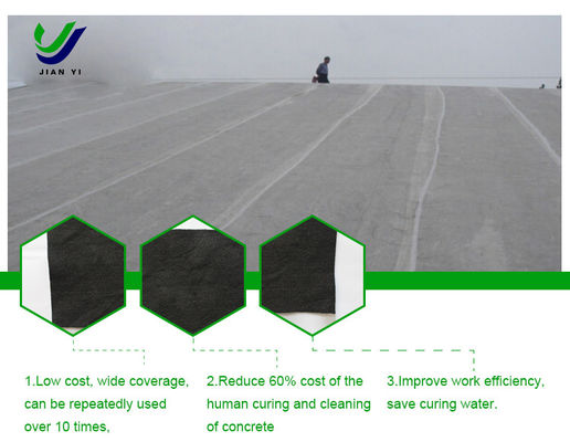 Geo-drainage stof 100 gm voor precast beton harding