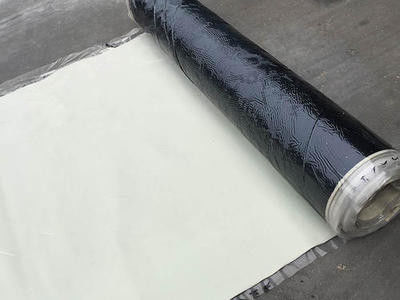 Gekrolde synthetische polymeer waterdicht membraan EVA300 En EVA500