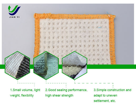 Bentoniet Geocomposite Clay Liner Waterdicht Voor Tuin Landschap