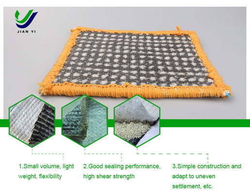 Op maat gemaakte bentoniet geosynthetische klei voering voor ondergrondse gebouwen tegen lekken