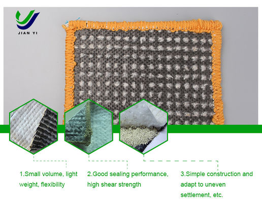 Sodiumbentoniet Geosynthetische kleivoering voor waterbehoud en tuin