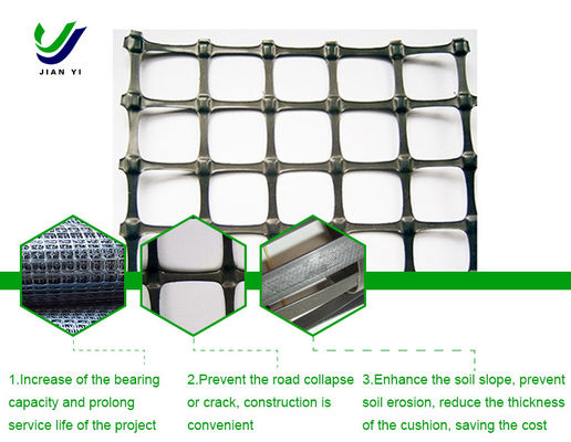 Speciaal polypropyleen biaksiale geogrid voor het voorkomen van bodemerosie