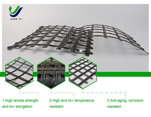 Anti-aging glasvezel geogrid voor verbetering van luchthavens runway