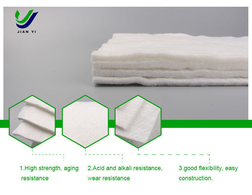 Geotextiel met lange vezels De perfecte combinatie van filtering, isolatie en drainage voor de behandeling van zware metalen