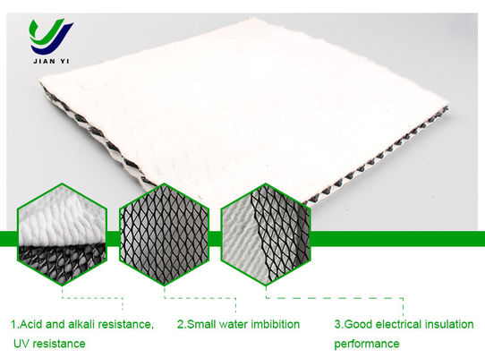 200 g/6,3 mm/200 g Drainage Geonet voor volledige bescherming tegen filtratie