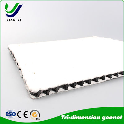 Geotechnisch samengesteld drainage net chemische weerstand 2m-6m Breedte Drainage van ondergrondse constructies Voor tuin en weg