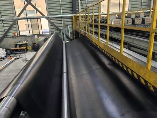 Langdurig HDPE-geomembraan met textuur voor het voorkomen van lekken in dijkbouw