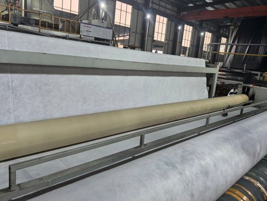 Geomembrane van samengestelde materialen Het ideale geosynthetische materiaal voor hydraulische techniek en sanitaire projecten
