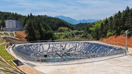 Geomembraan van polyethyleen met een hoge dichtheid De perfecte oplossing voor chemische weerstand