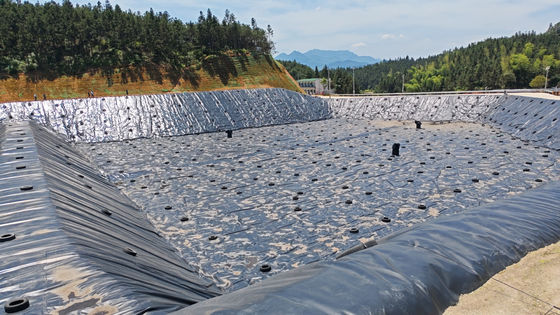 Geomembraan van polyethyleen met een hoge dichtheid De perfecte oplossing voor chemische weerstand