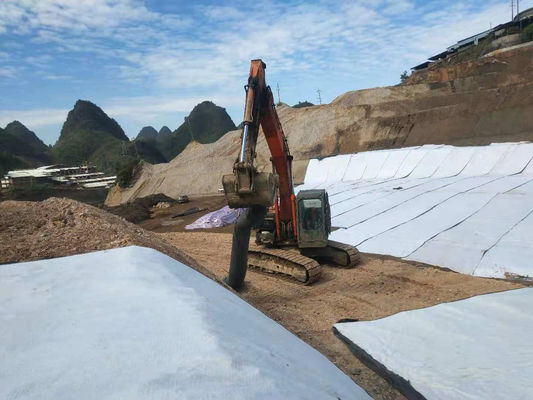 Natuurlijke natriumbentonietkern 4-6m Geosynthetische kleivoering voor hydraulische barrières