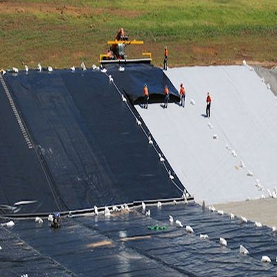 Anti-glijdend en erosie HDPE geomembraan met textuur met kolompuntsstructuur