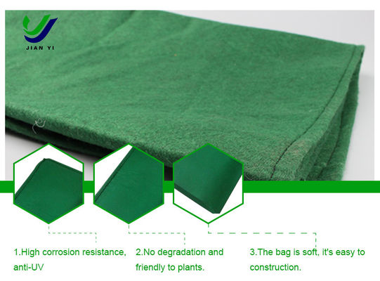 Lange- en dwarssterkte ≥4,5KN/M EcoBags Duurzaam vegetatieversterkingssysteem met een dikte ≥0,6 mm
