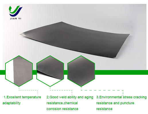 Dikke en duurzame HDPE-geomembraan De ultieme bekledingsoplossing voor infrastructuurprojecten