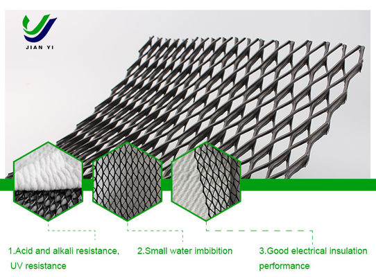 Optimale drainage 3D composiet drainage netbreedte 2m-6m treksterkte ≥16kN/m voor oppervlakte- en ondergrondse waterbeheer