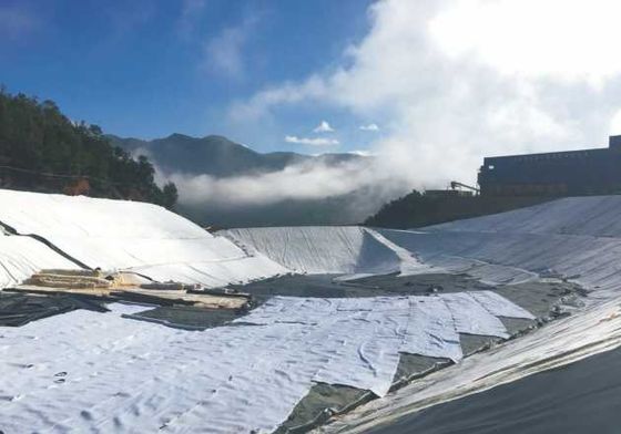 milieuvriendelijke, niet-giftige, duurzame geosynthetische kleivoering voor waterbehoud en landschapsprojecten