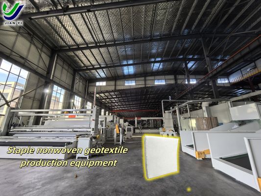 Robuust geotextiel met naald doorsteken voor de bescherming van tunnelvoeringen en versterking van dijken