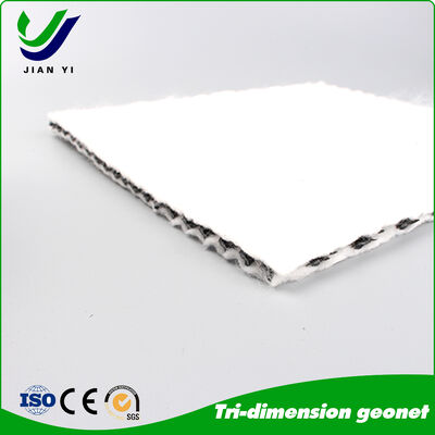 Hogedrukbestendig 3D Composiet Drainage Net met Treksterkte ≥16kN/m en UV-bestendigheid voor stortplaats- en snelwegdrainage