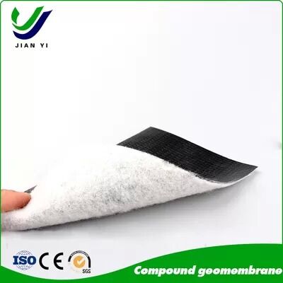 0.2 mm-1.0 mm dik HDPE geocomposites membraan met 1G1M & 2G1M configuraties voor project anti-seepage